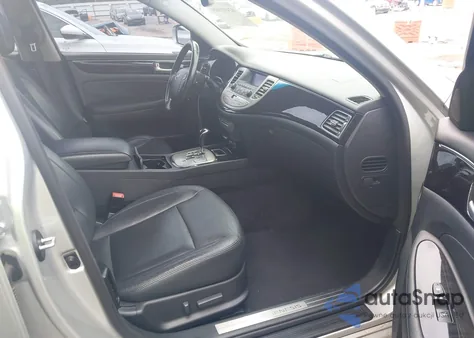 2013 Hyundai Genesis 3.8 из США, поврежденный, VIN KMHGC4DD7DU241977